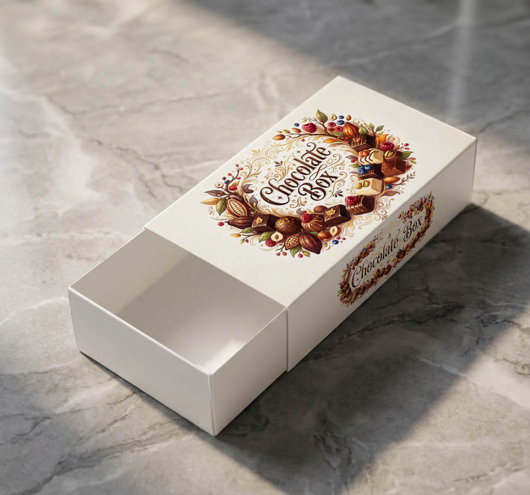 جعبه شیرینی شکلات